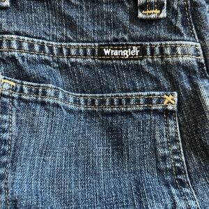 Wrangler Dark Blue Slim Fit Jeans